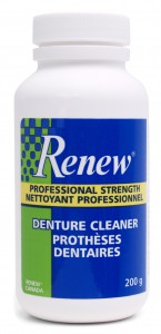 Renew Denture Cleaner, Winnipeg Denturist, Denture Clinic Winnipeg